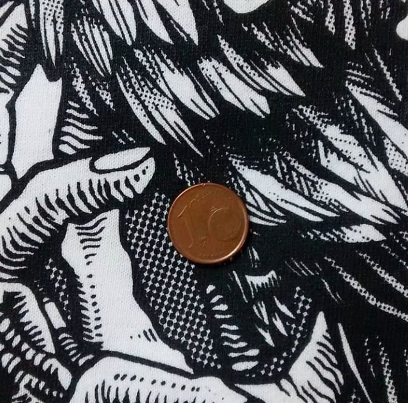 Serigrafía detalle trama
